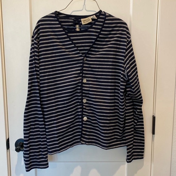 Chico’s Long Sleeve Button Up Shirt Set - Picture 1 of 7